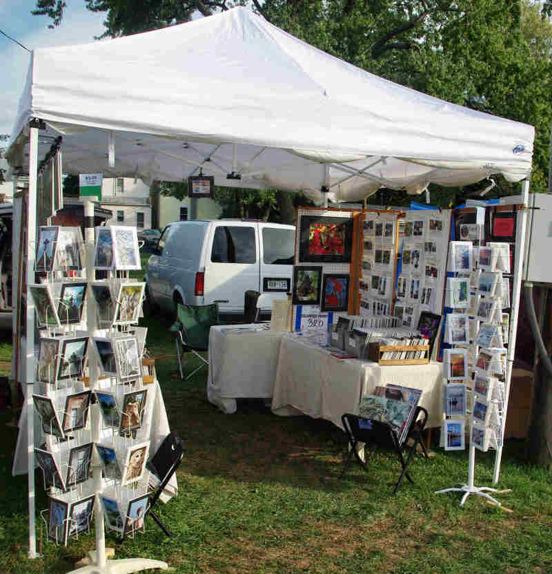 Booth, 2009 Catoctin Colorfest Booth, 2009 Catoctin Colorfest